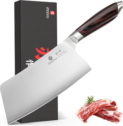 imarku 10 Inch Bread Slicer,Adjustable Thickness Homemade Bread Knife