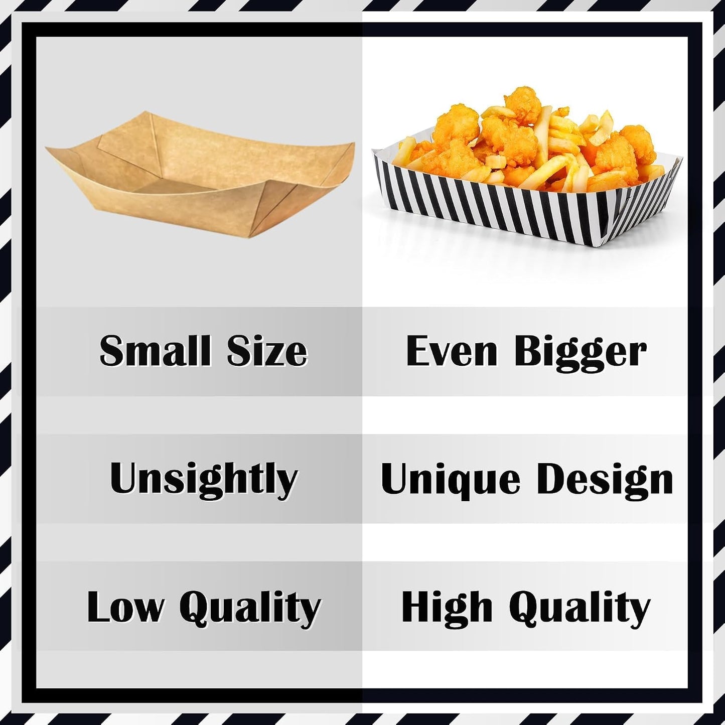 Mexican Taco Nights Food Trays - 60Pcs Mexican Flowers Wavy Edge Unassembled Tray Nacho Snack Candy Holder Disposable Paper Plate Holiday Birthday Carnival Party Supplies Food Container