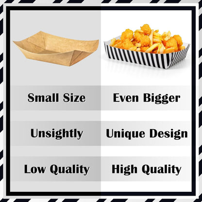 Mexican Taco Nights Food Trays - 60Pcs Mexican Flowers Wavy Edge Unassembled Tray Nacho Snack Candy Holder Disposable Paper Plate Holiday Birthday Carnival Party Supplies Food Container