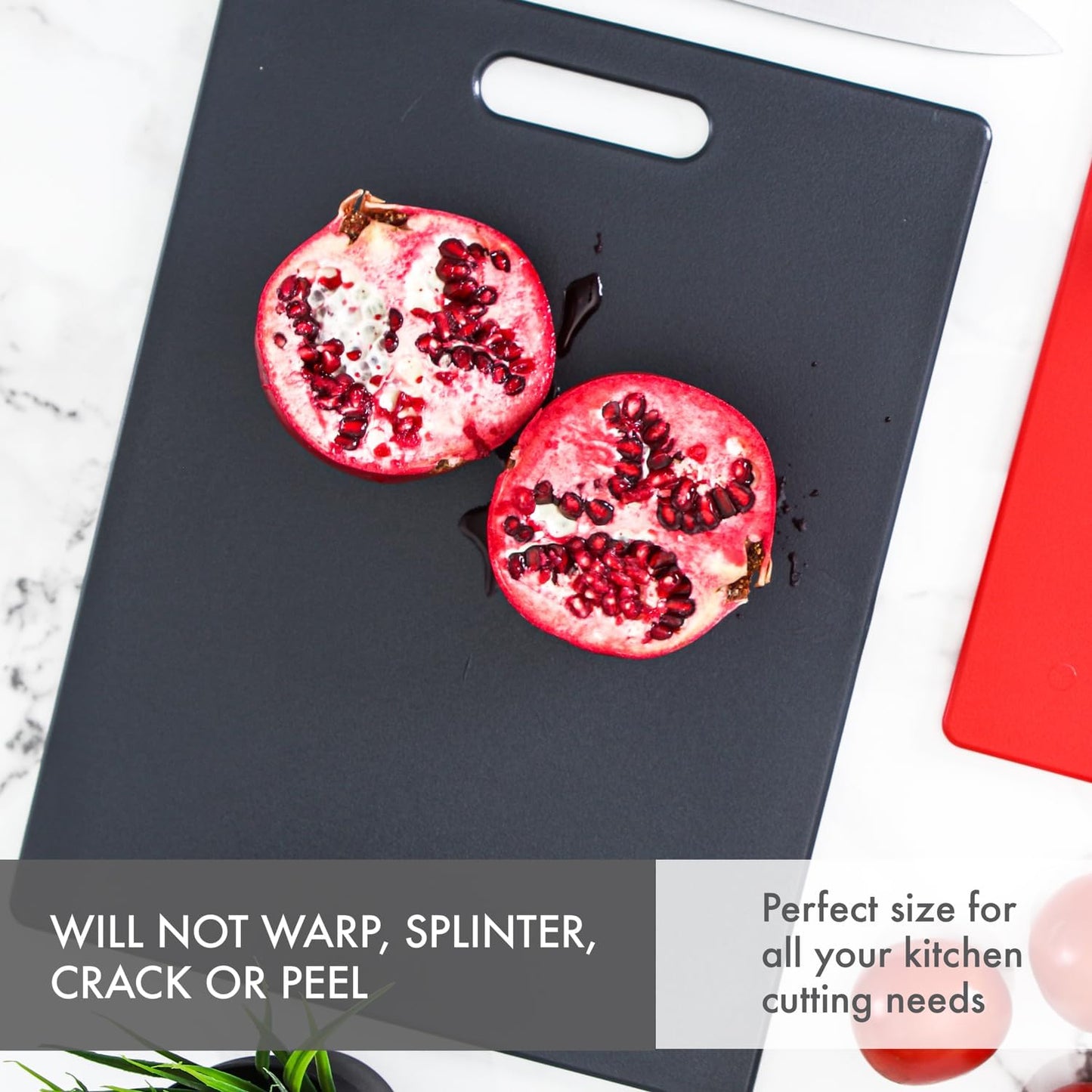 Made from high-density plastic that is conveniently sized at 11x14.5 inches