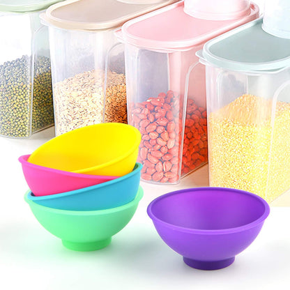 Coopay 16 Pieces Mini Silicone Pinch Bowls Colorful Heat Resistant Snack Prep and Serve Bowls, Unbreakable, Flexible, 1.75 Oz (Mixed Colors)