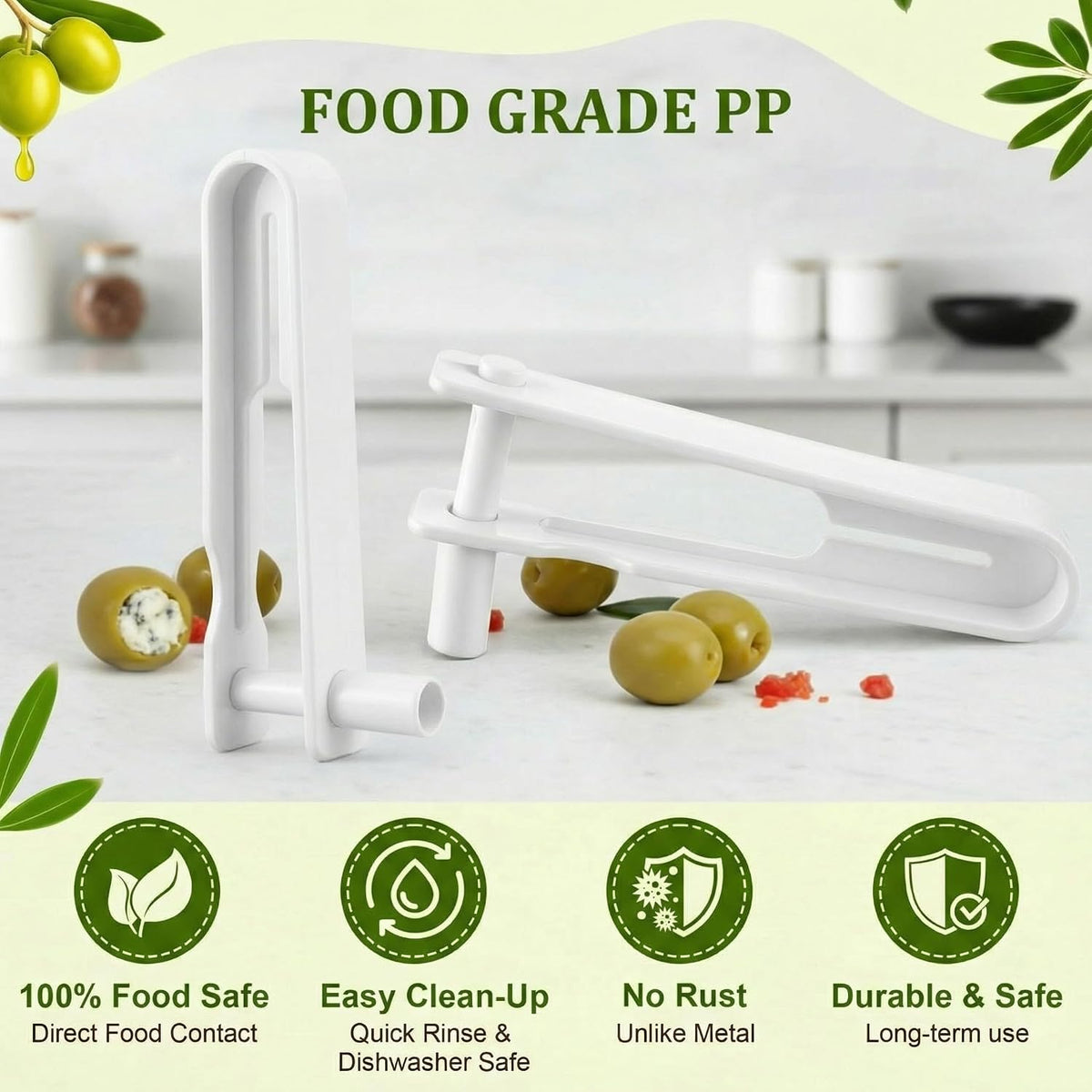 Olive Stuffer, Blue Cheese Olive Stuffer Tool