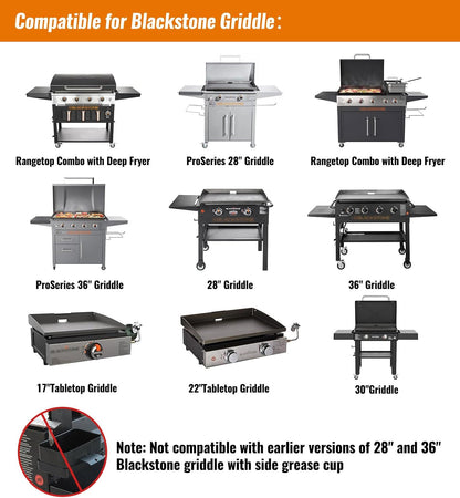 NUPICK 20 Pack 6415 Drip Pans Compatible for Weber Spirit Series, Genesis Series, Q Series Grills, Disposable Aluminum Foil Grease Trays, 8.5" x 6"