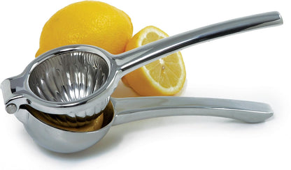 Norpro Stainless Steel Citrus Press Juicer, Manual Lemon & Lime Squeezer