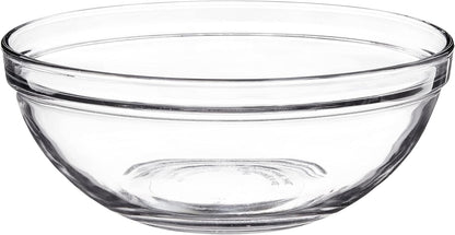 Anchor Hocking 10 Piece Mixing Bowl Set, Nesting Serving Bowls & Mixing Bowls (1 oz, 2 oz, 4 oz, 6 oz, 10 oz, 16 oz, 1 Qt, 1.5 Qt, 2.5 Qt, 3.5 Qt)