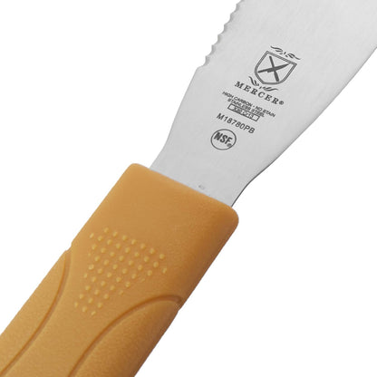 Mercer Culinary Millennia Bench Scraper, 5 7/8 Inch X 3 1/2 Inch Blade, Black Handle