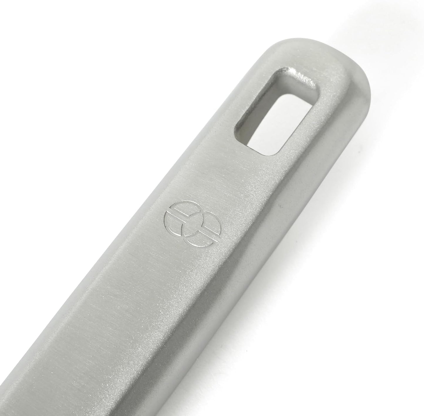 Calphalon Slotted Turner, Kitchen Flipping Spatula, Slotted Spatula, Stainless Steel Turner with Silicone Heat Resistance Handle, Nonstick-Safe Spatula for Draining and Flipping (Navy)