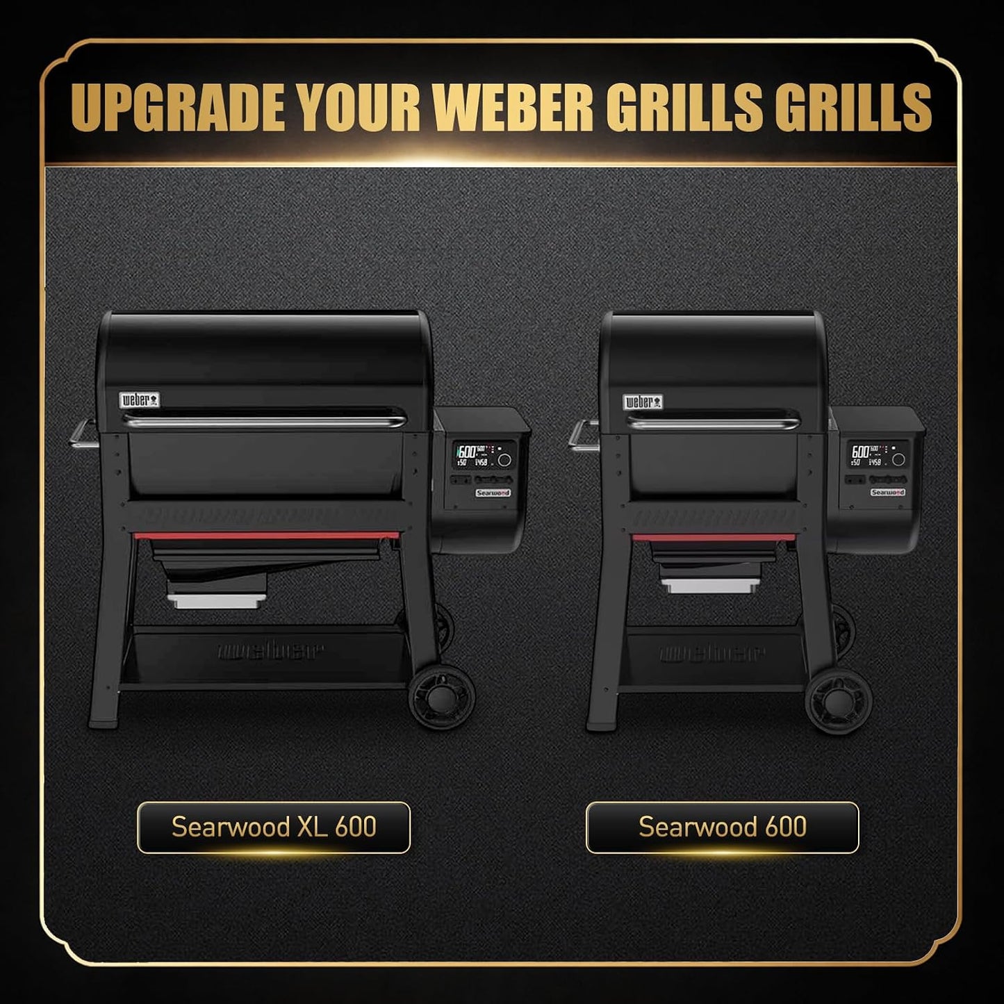 QuliMetal Folding Front Shelf for Traeger Pro 34, Texas Elite 34, Century 885 and Eastwood 34, 37" x 12" Heavy-Duty Grill Prep Table with Cutting Board, Stainless Steel Basin, Lid and 5 Hooks