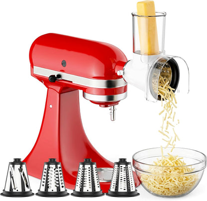 GVODE Slicer Shredder Attachment for KitchenAid Stand Mixers,Food Processor
