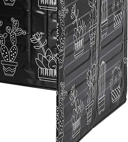 Tissting 33.1x12.8in (84x32.5cm) Foldable Splatter Guard - 3-Sided Aluminum Splash Board for Stove Top, Kitchen Oil Barrier, Grease Protection, Easy Clean & Storage