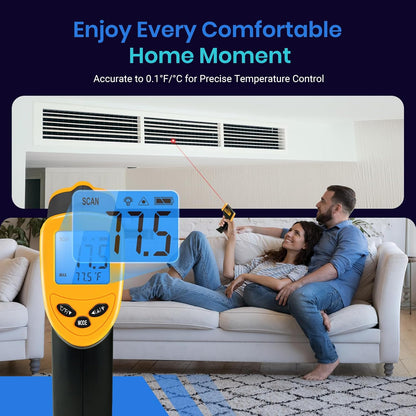 Etekcity Infrared Thermometer Laser Temperature Gun, -58°F~1130°F