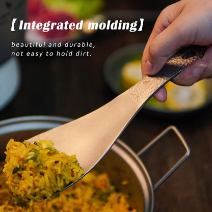 Boundless Voyage Titanium Spatula Rice Shovel Thickened 1079T
