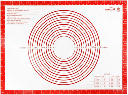 New Star Foodservice Silicone Pastry Mat, 20 x 28 Inch