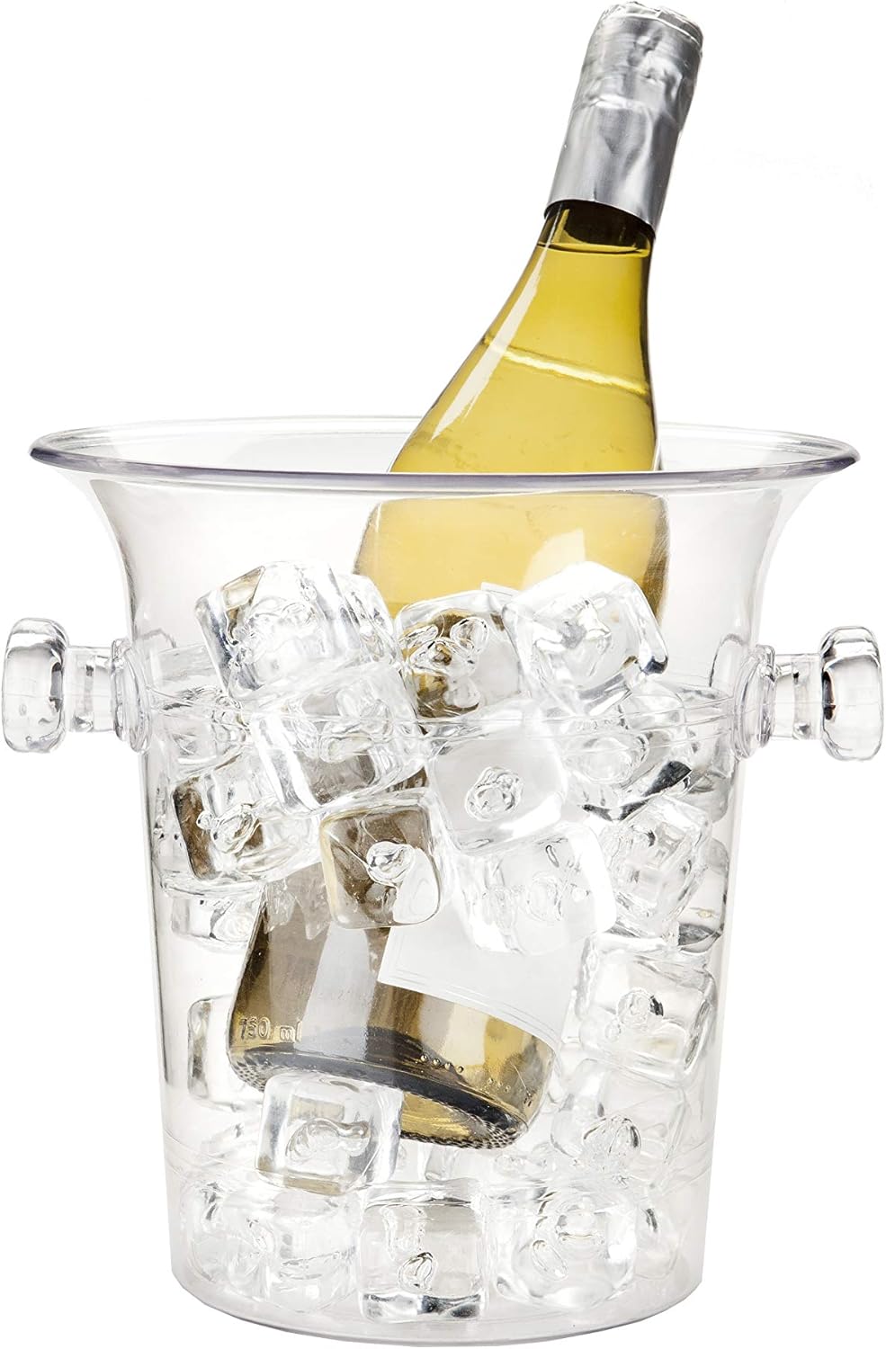 True Galvanized Tub, Large Ice Buckets for Parties, Beverage Cooler for Beer, Wine, Soda, Bottled Water, Rustic Beverage Tub, Drink Bucket for Indoor & Outdoor Party, 6.3 Gal (23.8 Liters), Set of 1