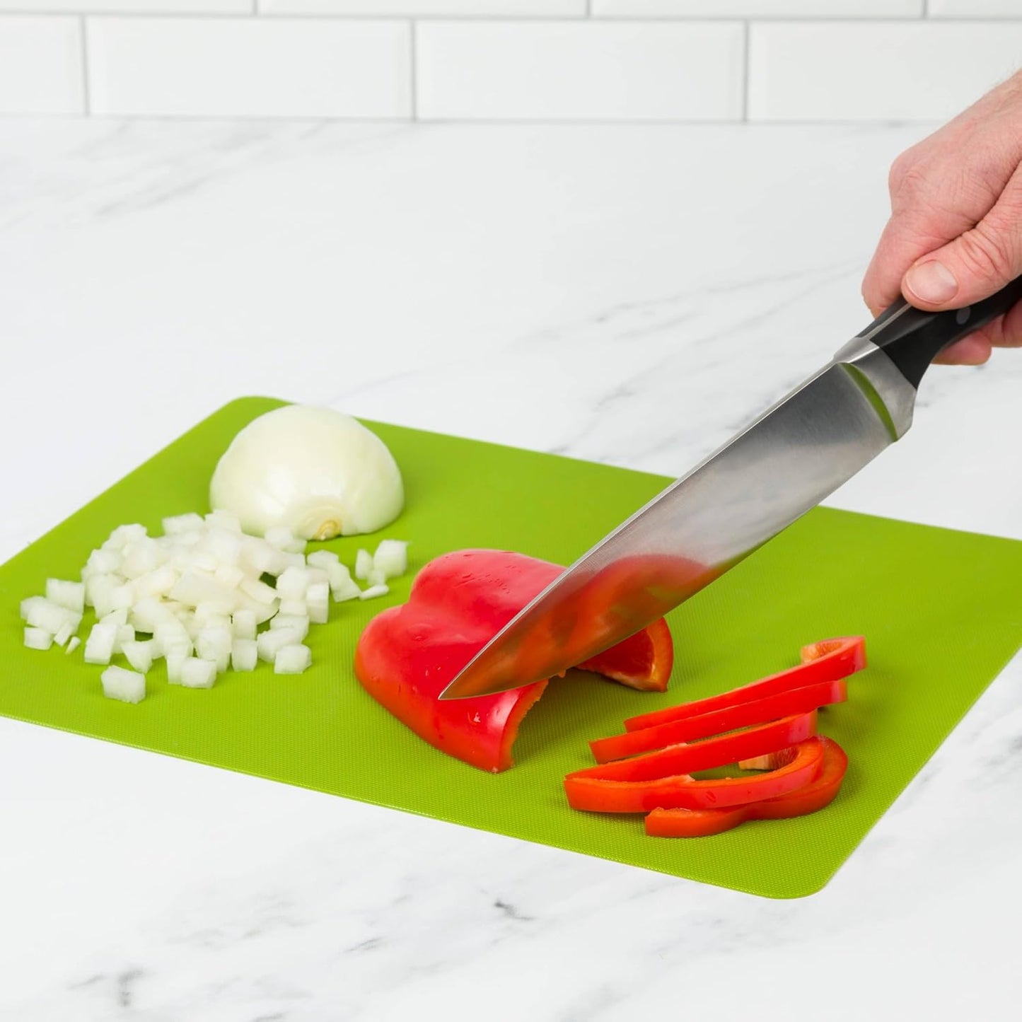 PREPWORKS Kitchen Tool Chopping Mat, 3 Count, Multi