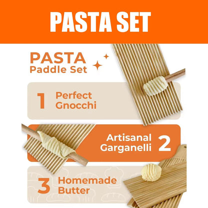 16PCS Pasta Making Tools Set Include 1 Pasta Drying Rack 1 Gnocchi Board 1 Dough Scraper 1 stainless steel Rolling Pin 4 Ravioli Maker Cutter 2 Dumpling Maker Tool 1 Noodle Cutter For Homemade Pasta