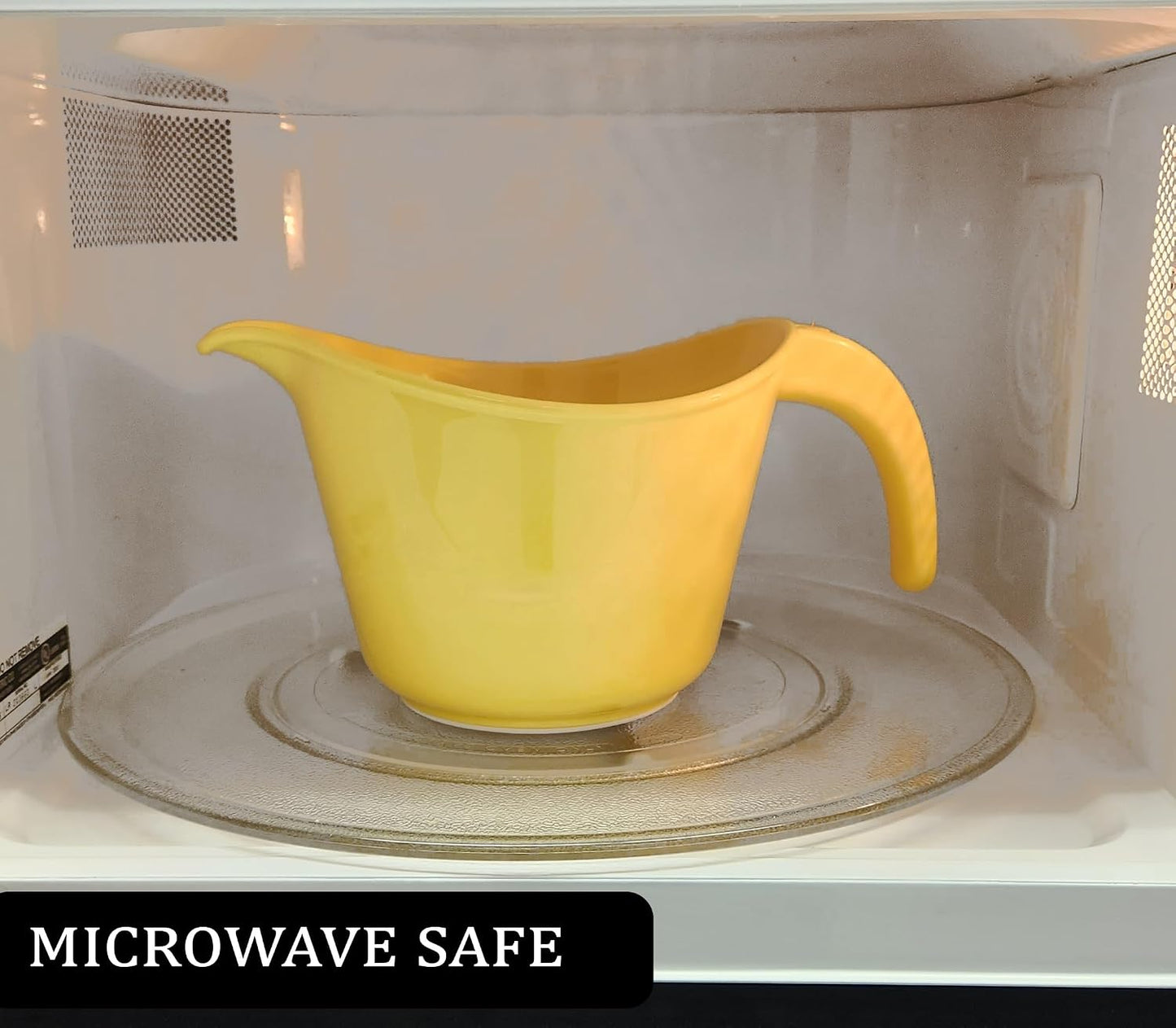 Reston Lloyd, Batter Bowl With Pour Spout, Non-Slip Base, Erogonomic Space Saving Detachable Handle, 2 QT Heavy Duty BPA-Free Microwave & Dishwasher Safe, Plum