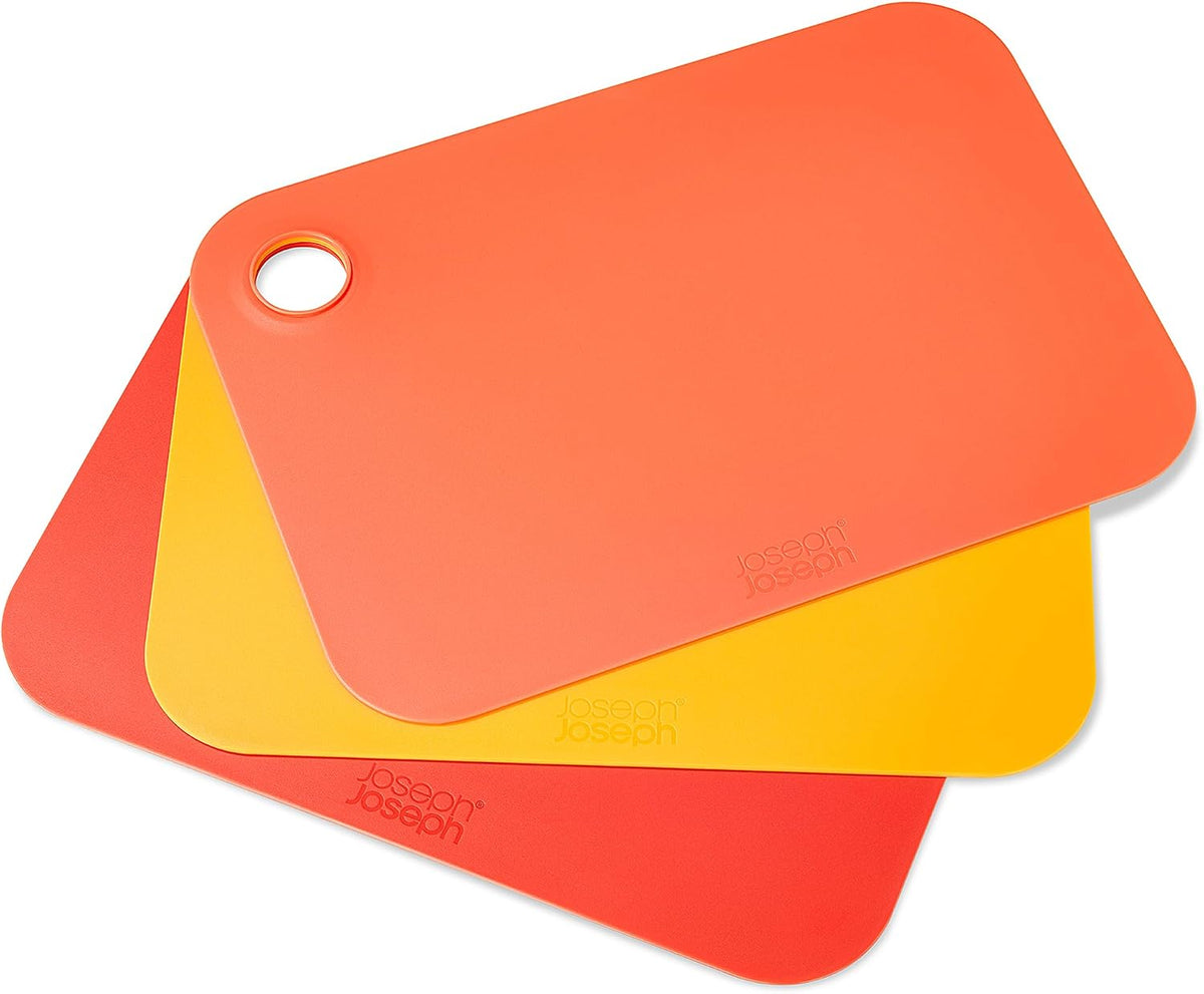Joseph Joseph Pop Flexible Cutting Board Chopping Mats, 3-Piece Set