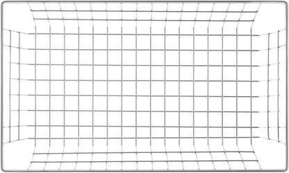 Slideep Wire Baskets Farmhouse Freezer Organizer Storage Bin Basket with Handles, Food Storage for Kitchen Cabinets, Pantry, Closet, Bedroom, Bathroom, Office 3 Pack