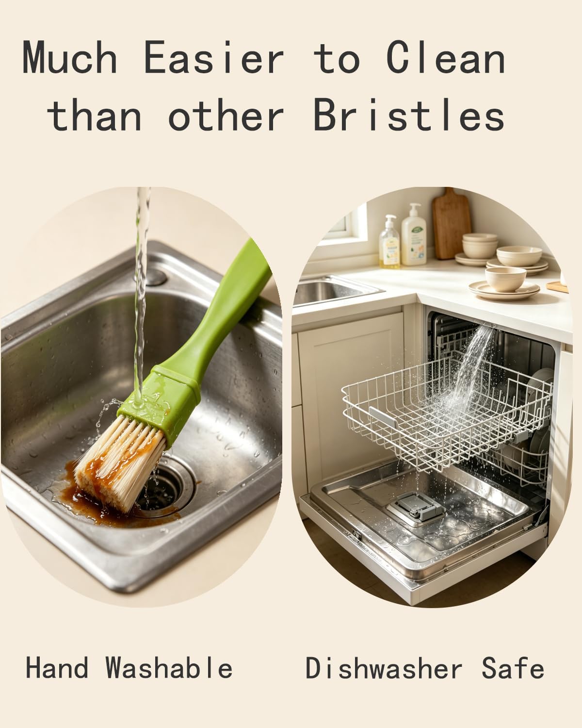 Pastry Brush, Food Grade Basting Brush for Cooking and Baking