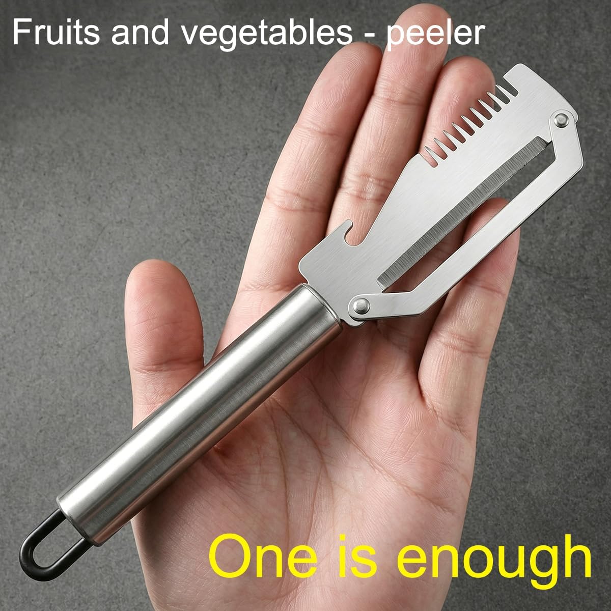 Multi functional Vegetable Peelers for Kitchen 3PCS, 4-in-1 Stainless Steel Vegetable Peeler with Shredder, for Fruit Veggie potato Pumpkin Openerscaling, Gifts for Mom