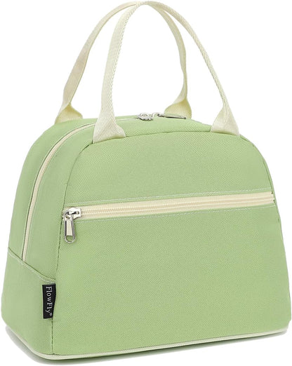 FlowFly Insulated Lunch Cooler Bag - Tote Bag Organizer for Women/Men, Black - Colors A