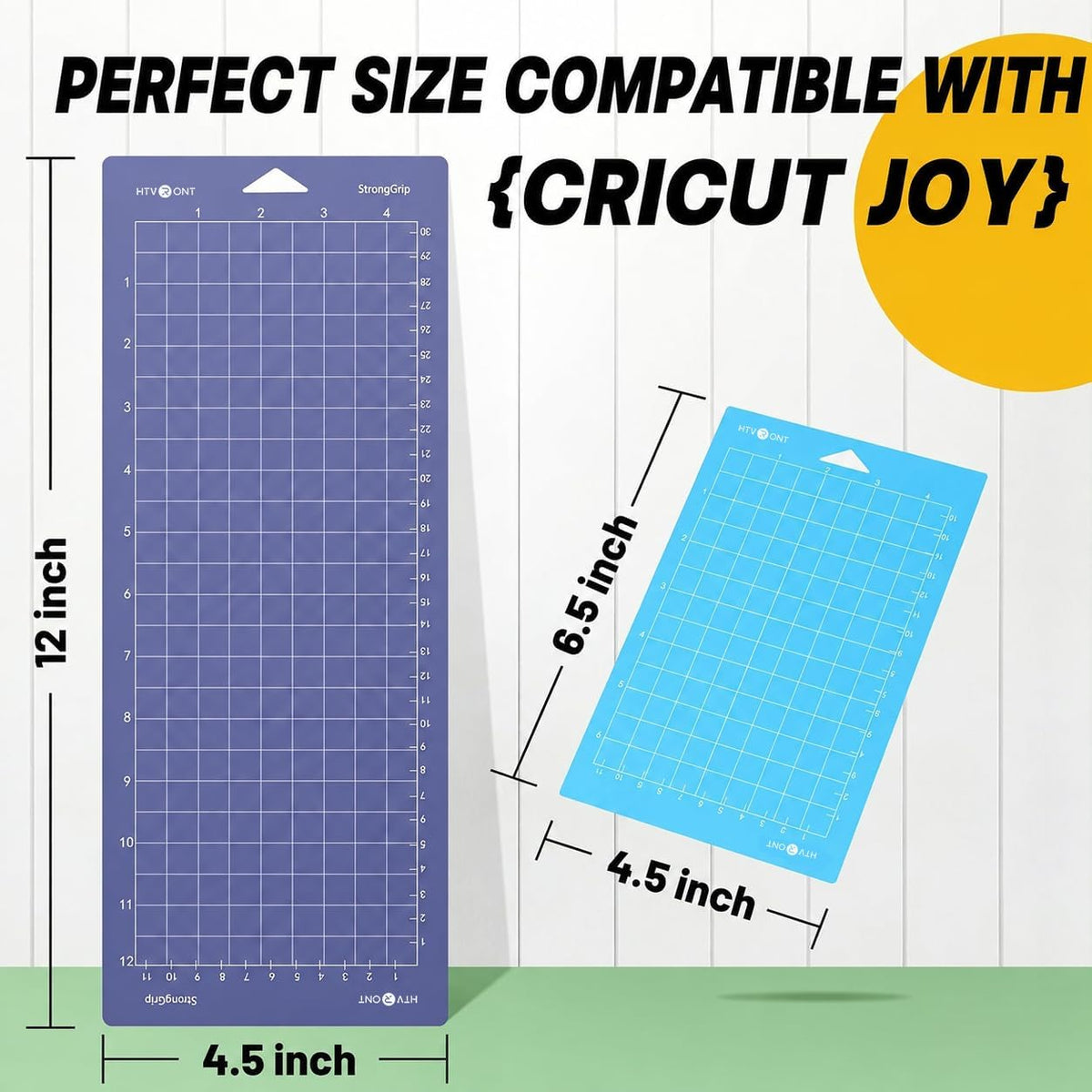 HTVRONT Cutting Mats 12x12, Compatible with Cricut Maker/Explore