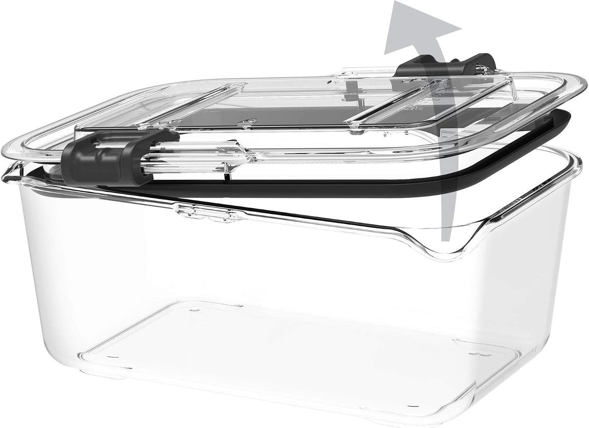 Prepara Latchlok 22.5 Cup Tritan Food Storage Container, Clear