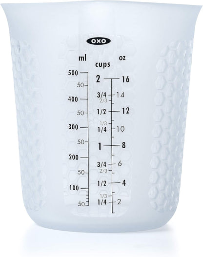 OXO Good Grips 3 Piece Squeeze & Pour Silicone Measuring Cup Set