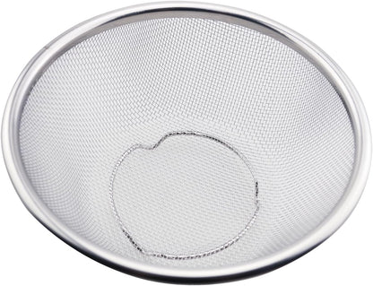 Stainless Steel Mesh Strainer Basket 7in Kitchen Rice Strainer Salad Bowl