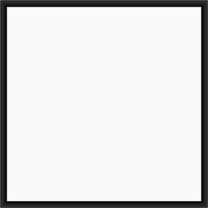 U Brands Framed Magnetic Weekly Calendar Dry Erase White Board, Office Supplies, Black Frame, with Marker, Magnet, 11” x 18”