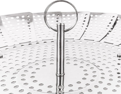 BergHOFF Stainless Steel Steamer Basket, Silver