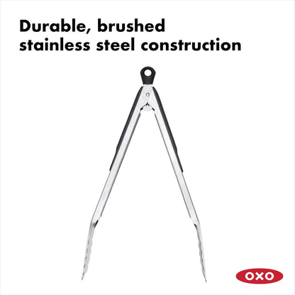 OXO Good Grips 7-Inch Stainless Steel Mini Tongs