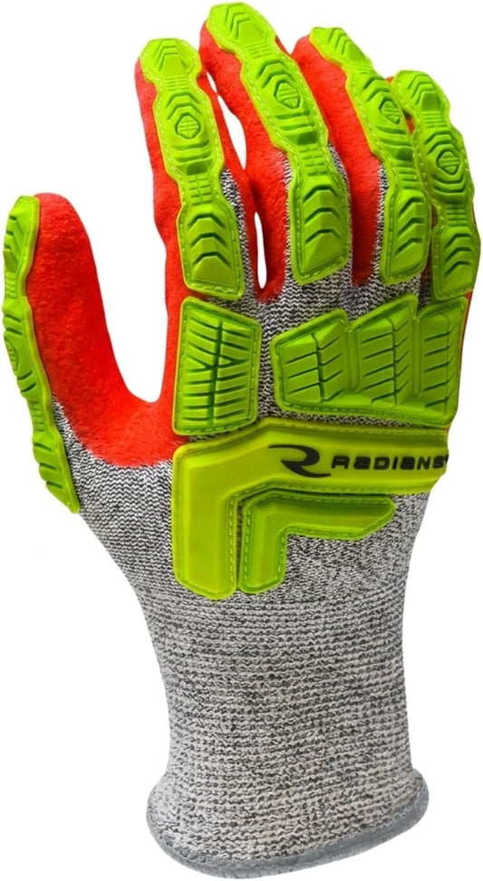 Radians RWG603 Cut Protection Sandy Foam Nitrile Coated Glove, Cut Protection Level A5