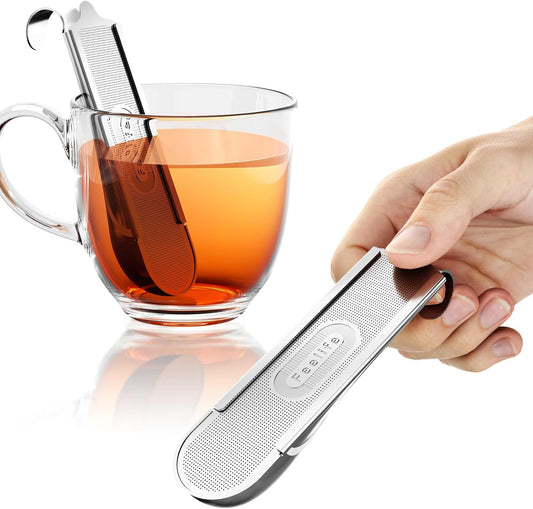 2-in-1 Tea Scoop Infuser for Loose Leaf Tea Strainer Fine Mesh
