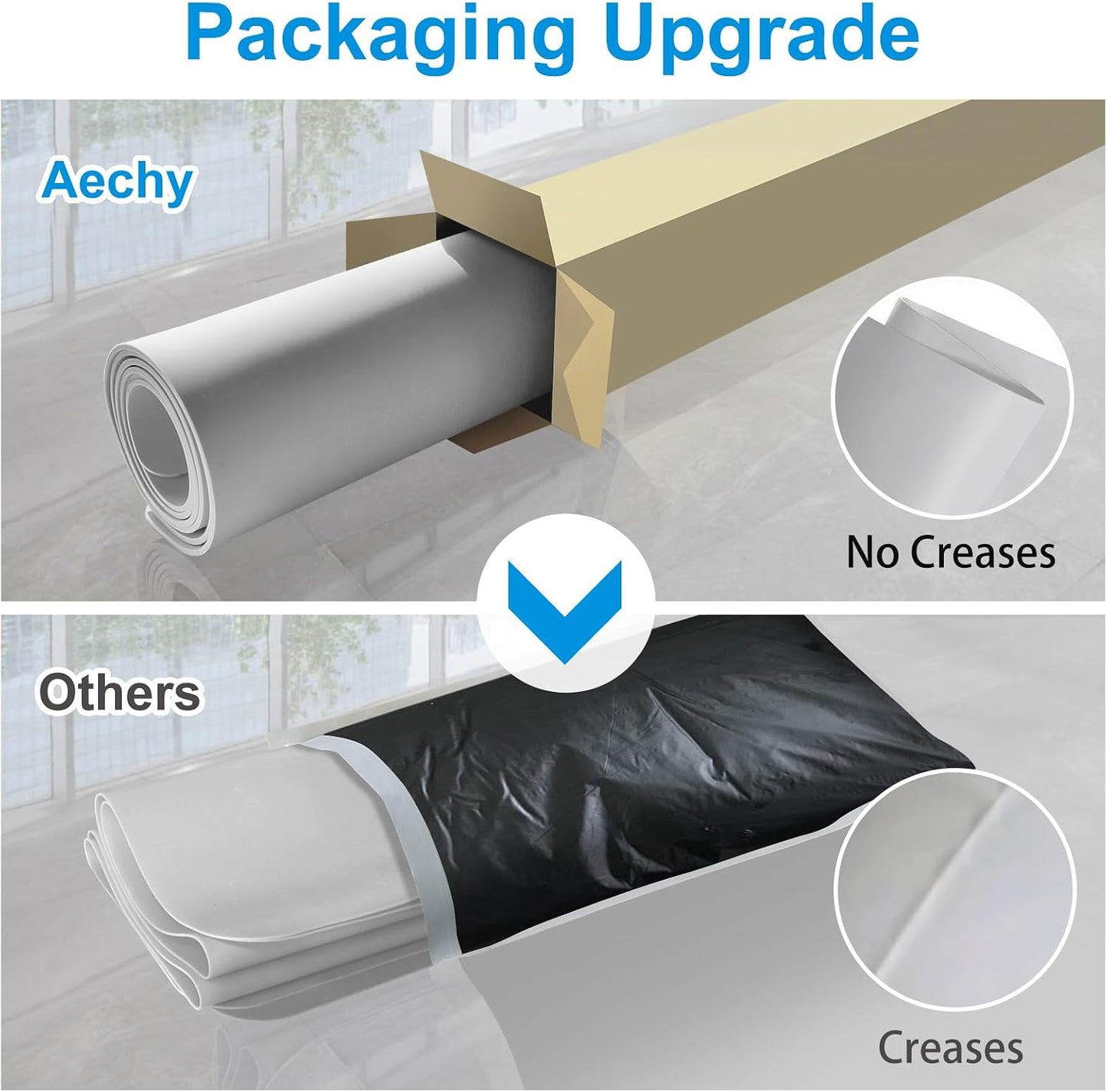 AECHY Extra Large Silicone Mat 78.74”x19.69”x0.08”, Multipurpose Silicone Mat Thick Heat Resistant Mat Shipped Rolled Up Kitchen Counter Mat Nonslip Silicone Mats for Kitchen Counter Translucent