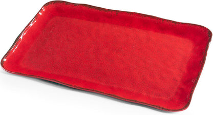 LEHAHA Grilling Prep and Serve Trays, BBQ Serving Platter, Melamine Serving Trays for Food, Set of 2, Great Gift for Father's Day, BBQ Lovers, Prefect for Chrismas Festival and Everyday use.