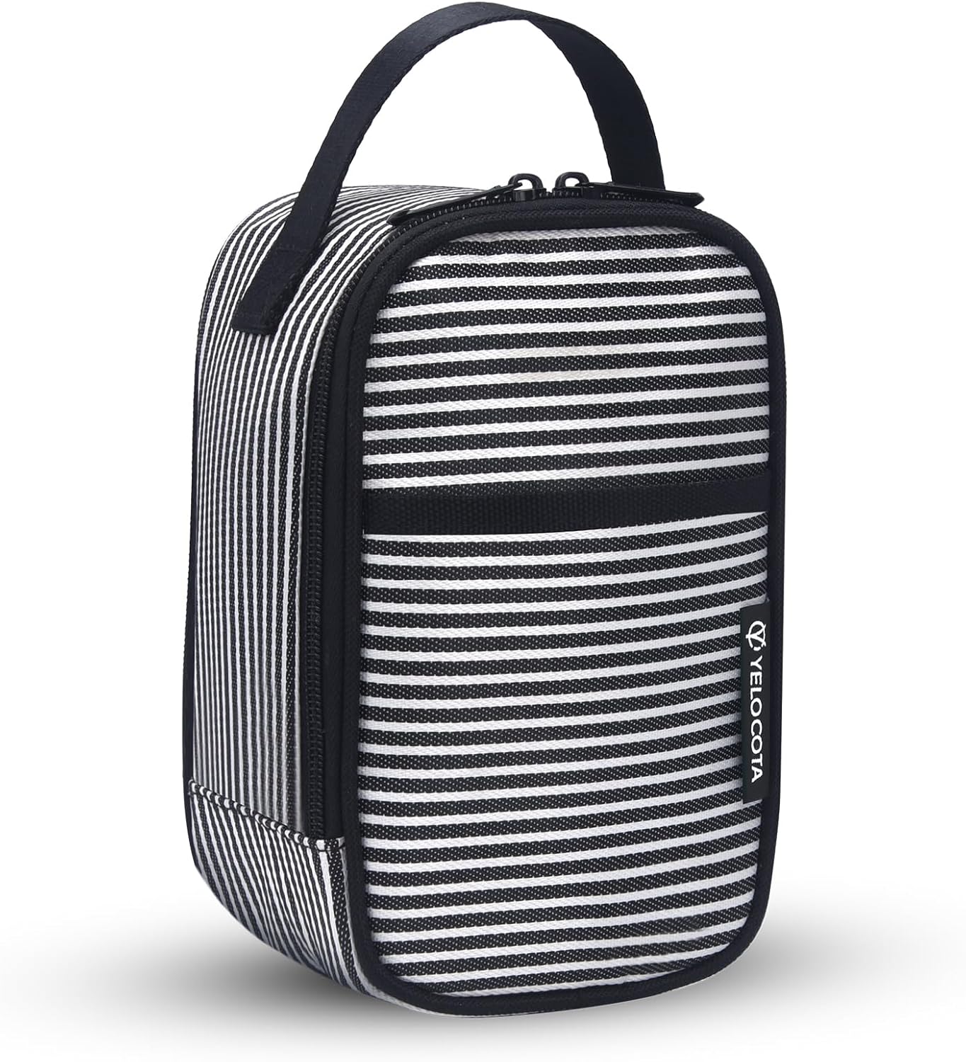 Yelocota Small Insulated Lunch Bag- Snack Bag- Mini Cooler Bag with Handle for Travel,Work,School(Storage Space below 20oz)- Also Suitable for Pairing with Food Jar