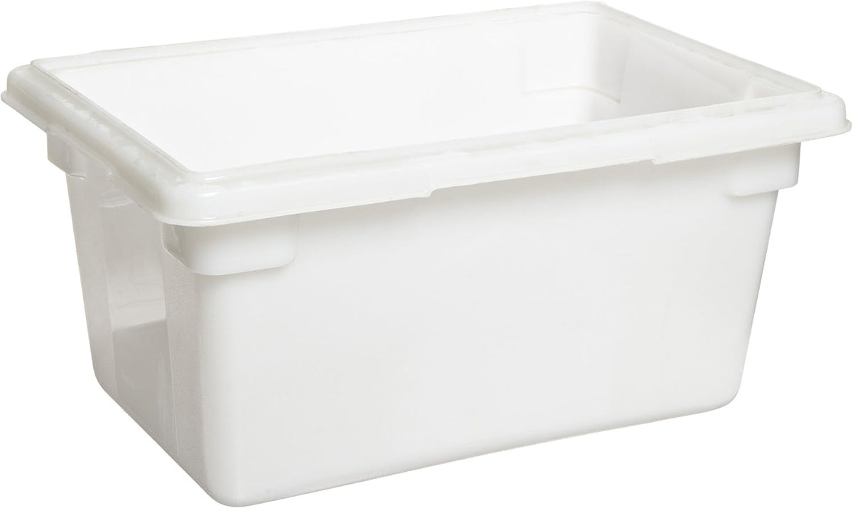 Rubbermaid Commercial Products Polycarbonate Food Storage Box/Tote, 2 Gallon, Clear, for Restaurant/Kitchen/Cafeteria