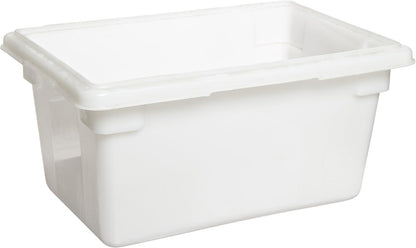 Rubbermaid Commercial Products Polycarbonate Food Storage Box/Tote, 2 Gallon, Clear, for Restaurant/Kitchen/Cafeteria