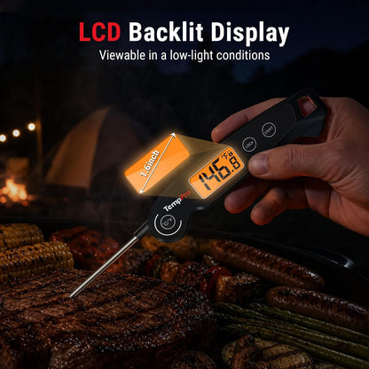 TempPro TempSwift 1 SEC Instant Read Meat Thermometer for Cooking
