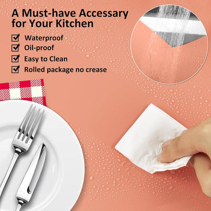 Silicone Mat Heat Resistant Mats for Countertop, Large Silicone Mats for Crafts Kitchen Counter Workbench Table protector, Size 36x24 inches Thick 2mm,Rolled Package,Light Blue