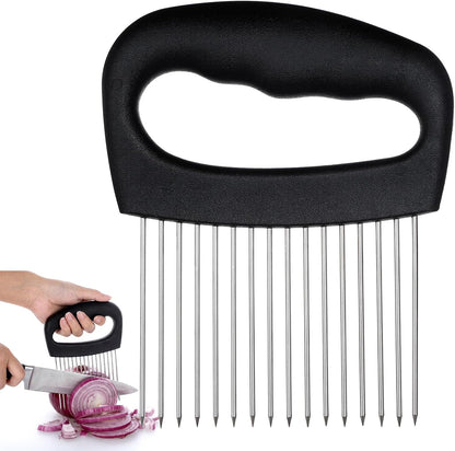 Onion Holder Stainless Steel Onion Slicer