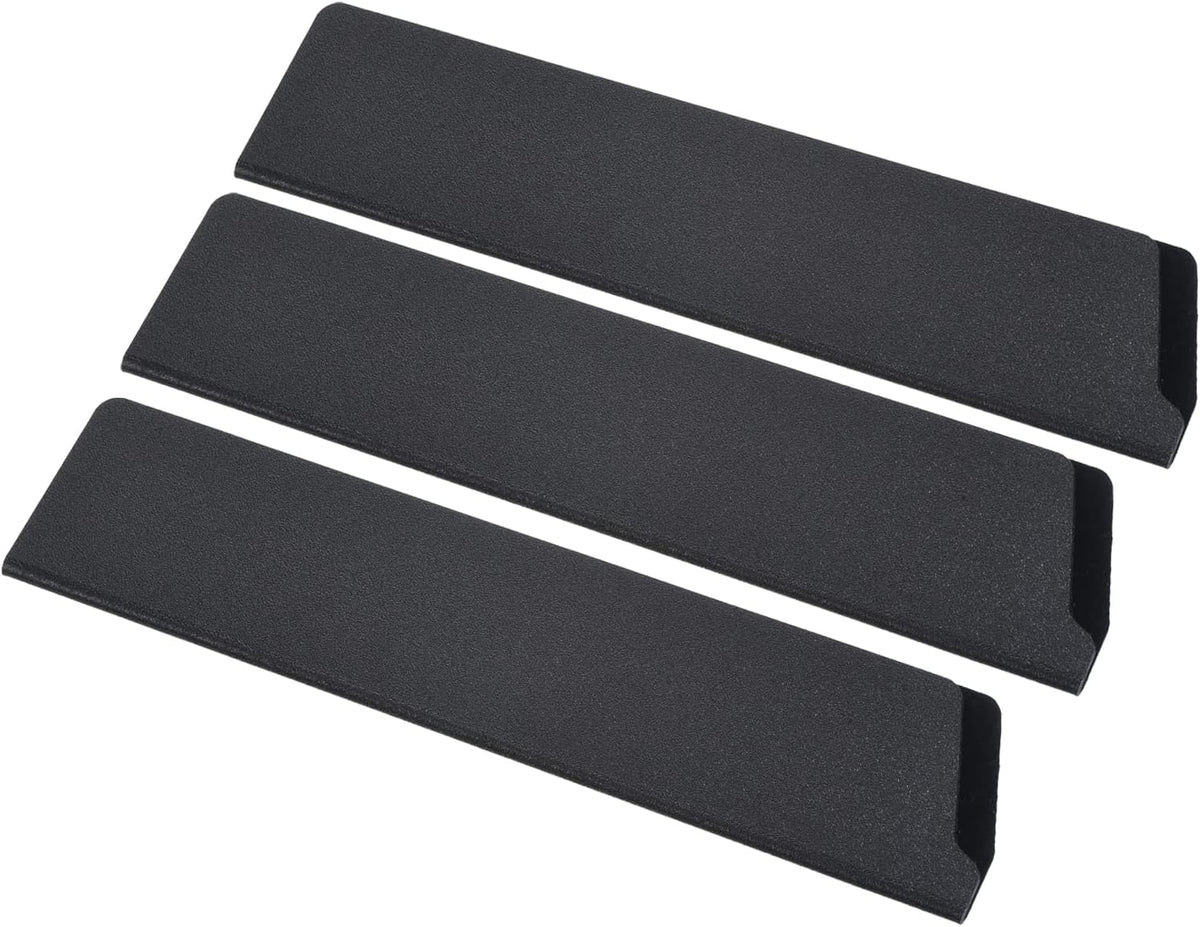 PATIKIL ABS Knife Cover Sleeves for 8" Chef Knife, Knives Edge Guard Blade Protector Universal Knife Sheath for Home Kitchen, Black