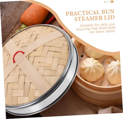 Bamboo Steamer Basket Cover Bamboo Steamer Cover Lid Replacement