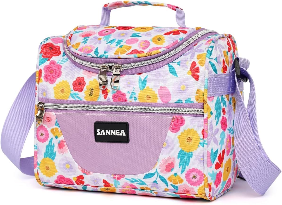 Lunch Bag for Kids Coole Lunch Box Tote for Women Girls Boys Children Student Insulated Bento Bag for School Work Picnic Outdoor Activities