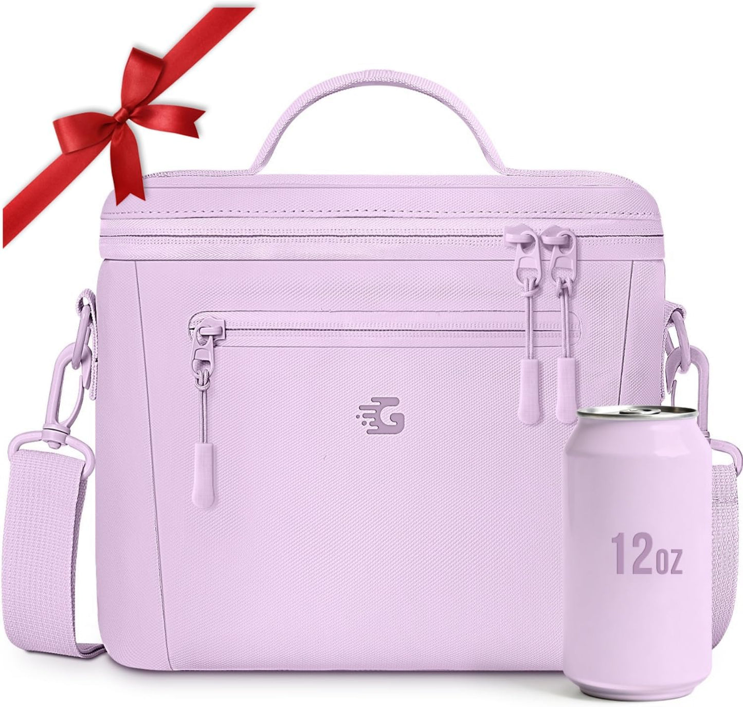 GLORIEROO Insulated Lunch Box Bag Women Girls - Waterproof Leakproof Lightweight Reusable Cooler for School Work Picnic - Back to School