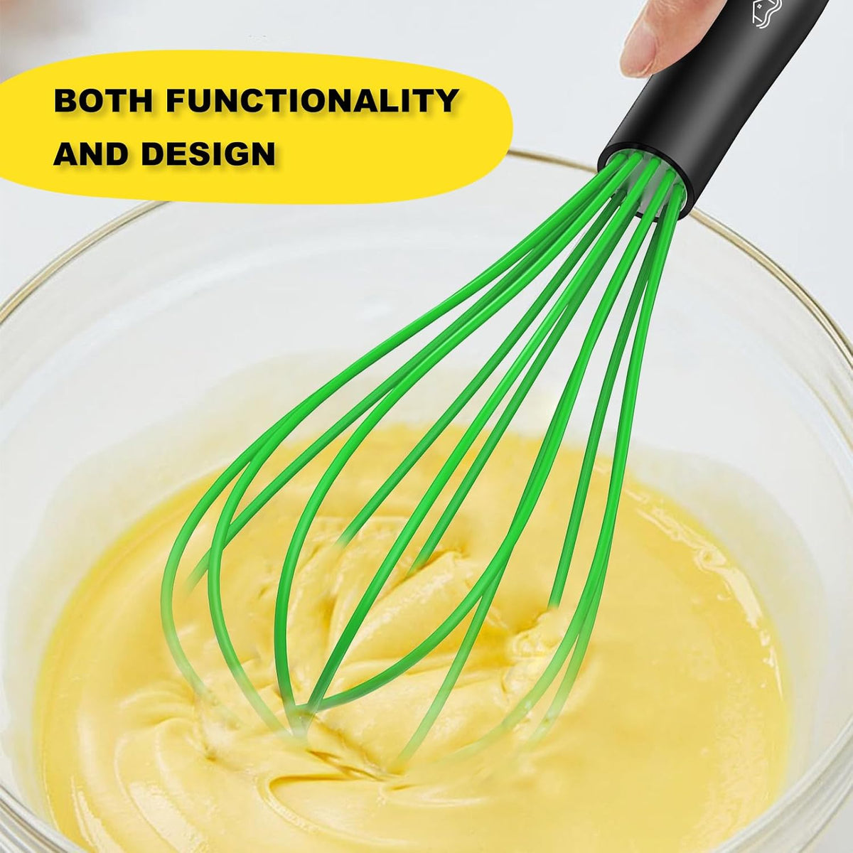 NileHome 3-Pack Stainless Steel Whisk Set, Kitchen Utensils for Cooking