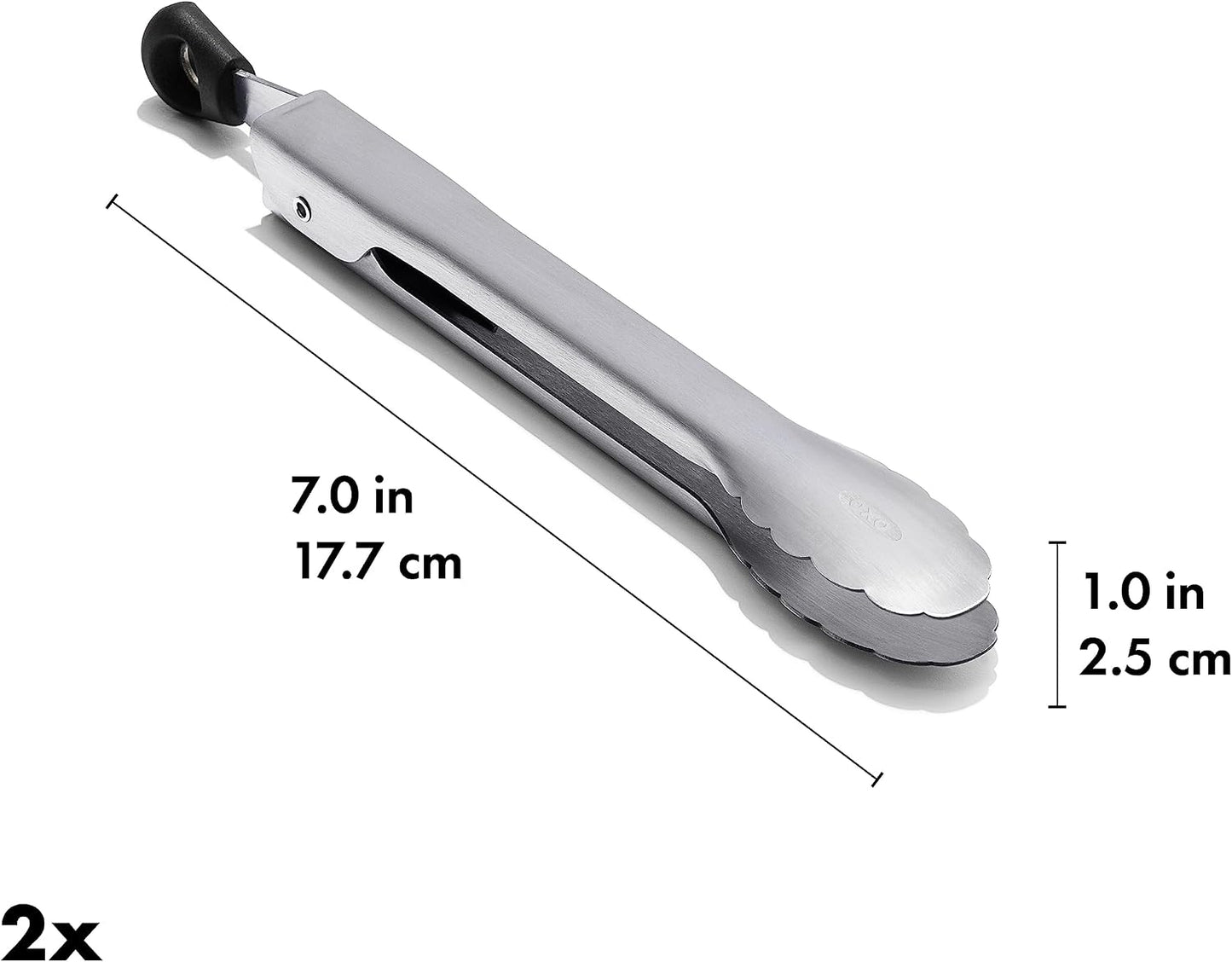 OXO Good Grips 12-Inch Stainless-Steel Locking Tongs