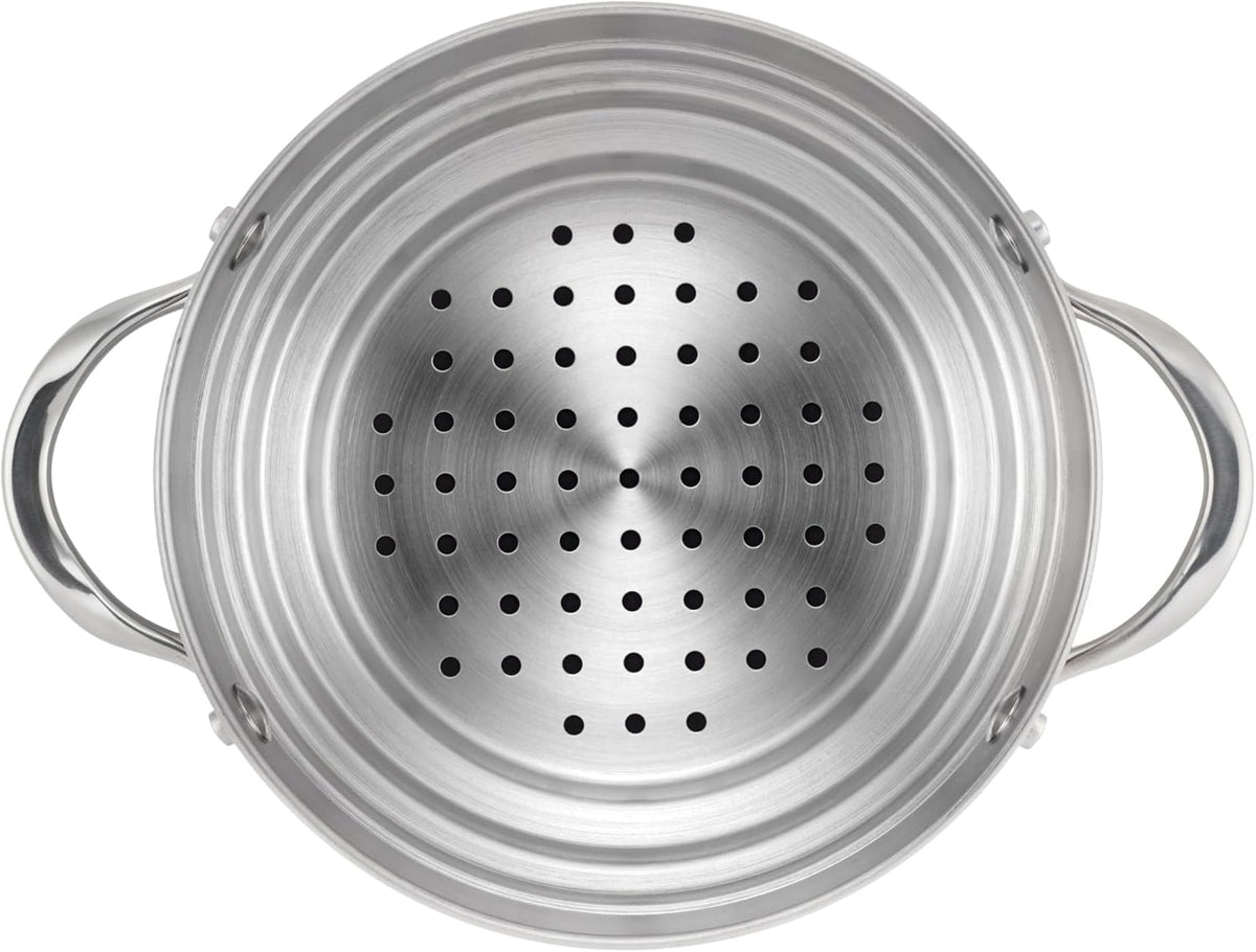 Anolon Classic Stainless Steel Universal Covered Steamer Insert